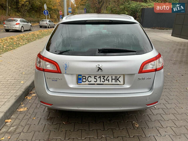 Серый Пежо 508, объемом двигателя 2 л и пробегом 276 тыс. км за 9800 $, фото 6 на Automoto.ua