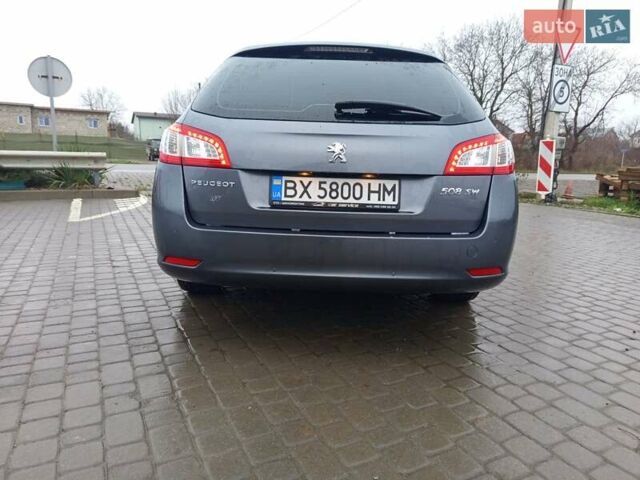 Сірий Пежо 508, об'ємом двигуна 1.6 л та пробігом 340 тис. км за 8900 $, фото 4 на Automoto.ua