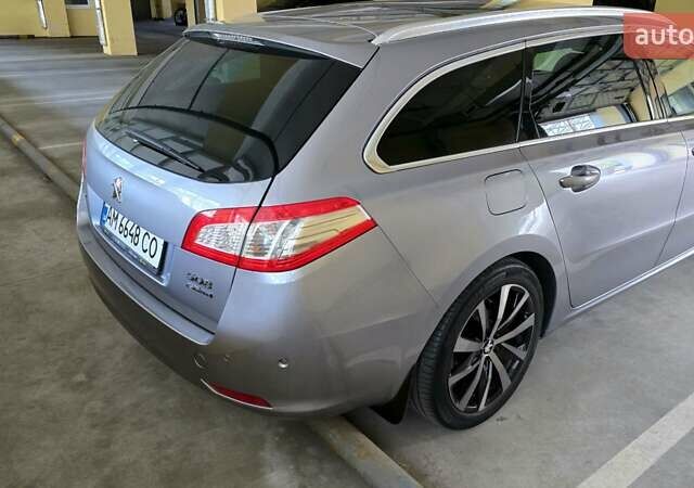 Серый Пежо 508, объемом двигателя 2 л и пробегом 139 тыс. км за 12900 $, фото 15 на Automoto.ua