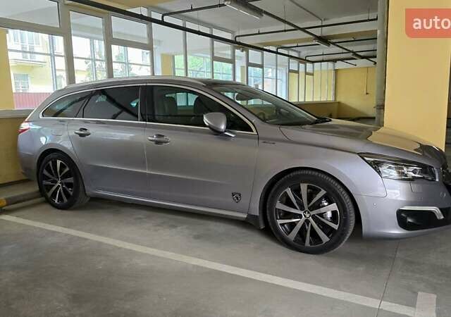 Серый Пежо 508, объемом двигателя 2 л и пробегом 139 тыс. км за 12900 $, фото 10 на Automoto.ua