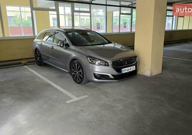Серый Пежо 508, объемом двигателя 2 л и пробегом 139 тыс. км за 12900 $, фото 11 на Automoto.ua