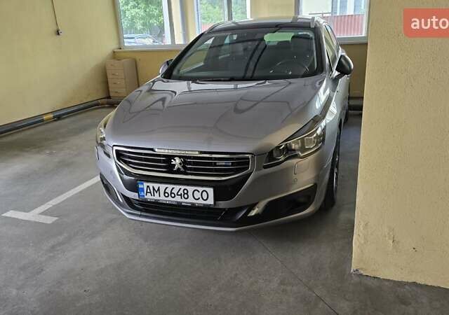 Серый Пежо 508, объемом двигателя 2 л и пробегом 139 тыс. км за 12900 $, фото 21 на Automoto.ua