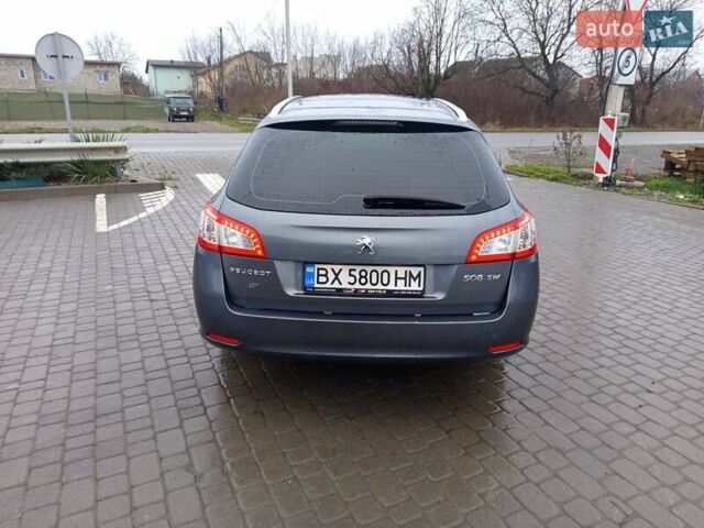 Сірий Пежо 508, об'ємом двигуна 1.6 л та пробігом 340 тис. км за 8900 $, фото 1 на Automoto.ua