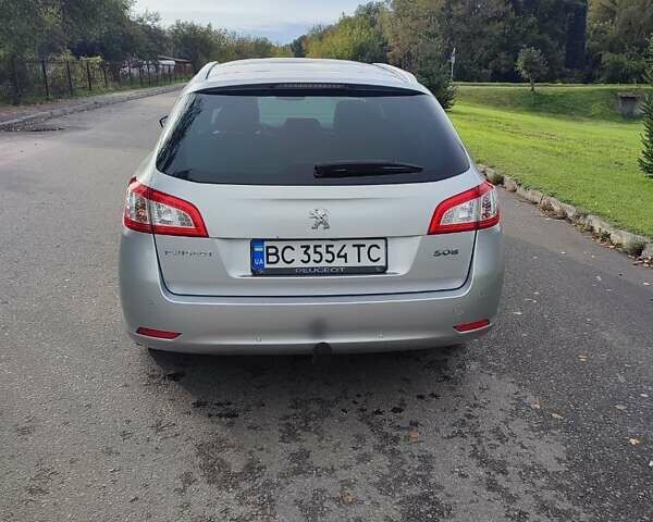 Серый Пежо 508, объемом двигателя 2 л и пробегом 265 тыс. км за 11100 $, фото 6 на Automoto.ua