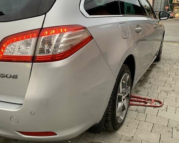 Серый Пежо 508, объемом двигателя 2 л и пробегом 165 тыс. км за 11700 $, фото 12 на Automoto.ua