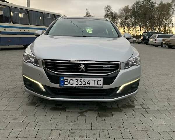 Серый Пежо 508, объемом двигателя 2 л и пробегом 165 тыс. км за 11700 $, фото 1 на Automoto.ua