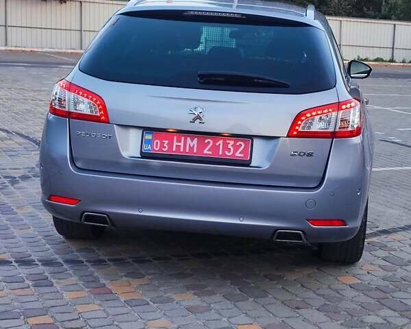 Сірий Пежо 508, об'ємом двигуна 2 л та пробігом 145 тис. км за 15900 $, фото 3 на Automoto.ua