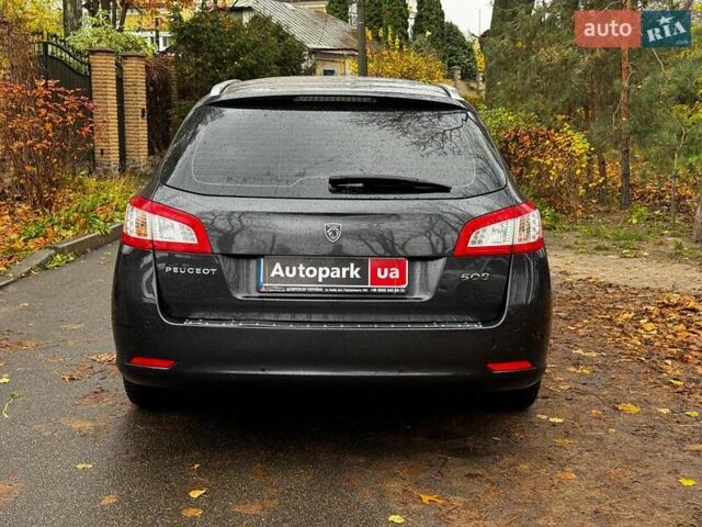 Серый Пежо 508, объемом двигателя 1.6 л и пробегом 246 тыс. км за 11490 $, фото 7 на Automoto.ua