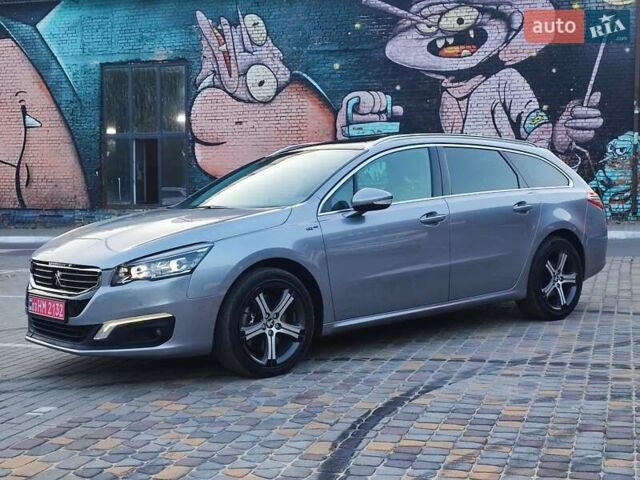Сірий Пежо 508, об'ємом двигуна 2 л та пробігом 145 тис. км за 15900 $, фото 9 на Automoto.ua