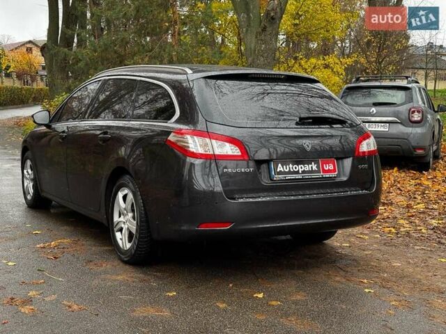 Серый Пежо 508, объемом двигателя 1.6 л и пробегом 246 тыс. км за 11490 $, фото 10 на Automoto.ua