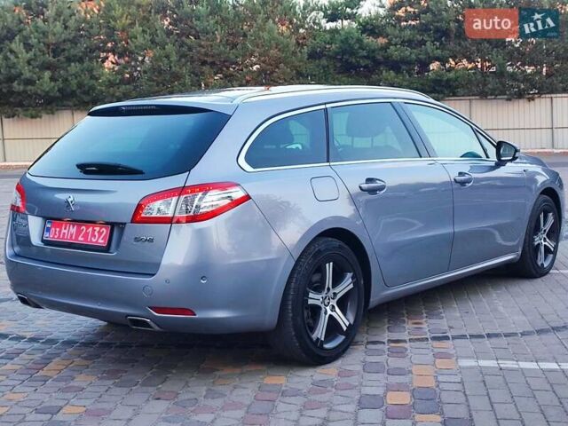 Сірий Пежо 508, об'ємом двигуна 2 л та пробігом 145 тис. км за 15900 $, фото 2 на Automoto.ua