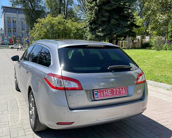 Сірий Пежо 508, об'ємом двигуна 2 л та пробігом 216 тис. км за 12700 $, фото 6 на Automoto.ua