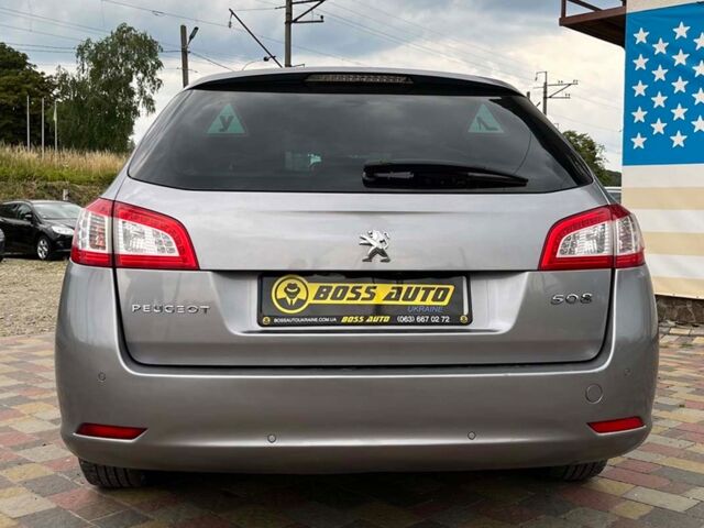 Сірий Пежо 508, об'ємом двигуна 2 л та пробігом 211 тис. км за 12200 $, фото 5 на Automoto.ua