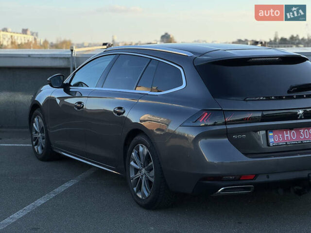 Серый Пежо 508, объемом двигателя 1.5 л и пробегом 94 тыс. км за 21800 $, фото 16 на Automoto.ua