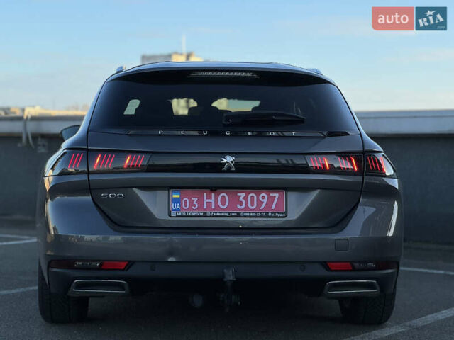 Серый Пежо 508, объемом двигателя 1.5 л и пробегом 94 тыс. км за 21800 $, фото 17 на Automoto.ua