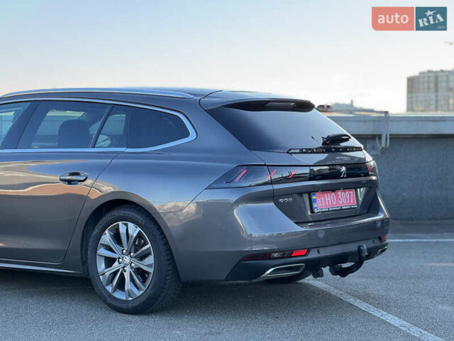 Серый Пежо 508, объемом двигателя 1.5 л и пробегом 94 тыс. км за 21800 $, фото 14 на Automoto.ua