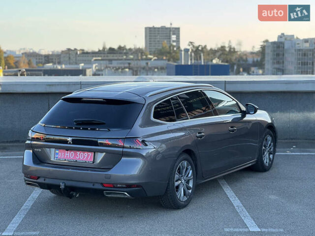 Серый Пежо 508, объемом двигателя 1.5 л и пробегом 94 тыс. км за 21800 $, фото 11 на Automoto.ua