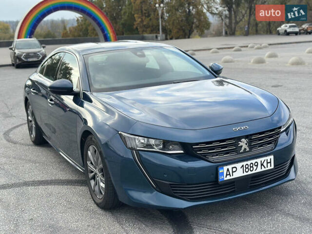 Синий Пежо 508, объемом двигателя 1.5 л и пробегом 115 тыс. км за 17500 $, фото 1 на Automoto.ua