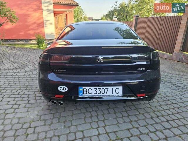Синий Пежо 508, объемом двигателя 2 л и пробегом 69 тыс. км за 23500 $, фото 5 на Automoto.ua