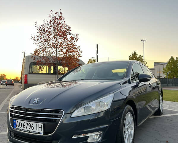 Синий Пежо 508, объемом двигателя 2 л и пробегом 220 тыс. км за 9000 $, фото 4 на Automoto.ua