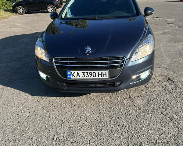 Синий Пежо 508, объемом двигателя 1.6 л и пробегом 232 тыс. км за 7500 $, фото 3 на Automoto.ua
