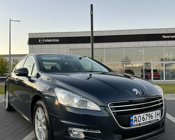 Синий Пежо 508, объемом двигателя 2 л и пробегом 220 тыс. км за 9000 $, фото 2 на Automoto.ua