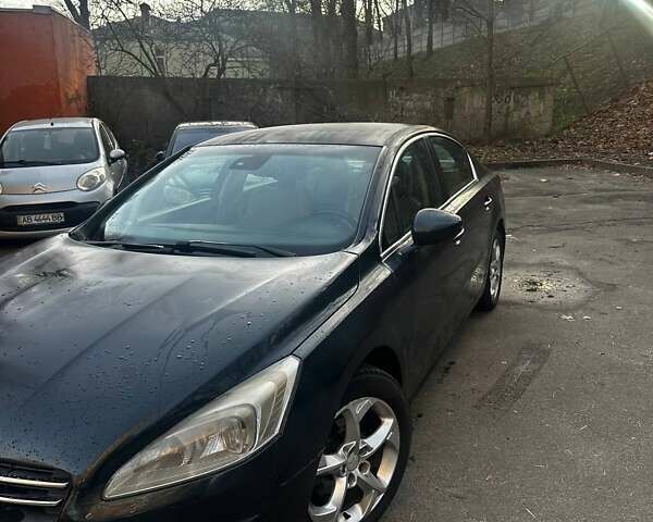 Синий Пежо 508, объемом двигателя 1.56 л и пробегом 263 тыс. км за 6200 $, фото 2 на Automoto.ua
