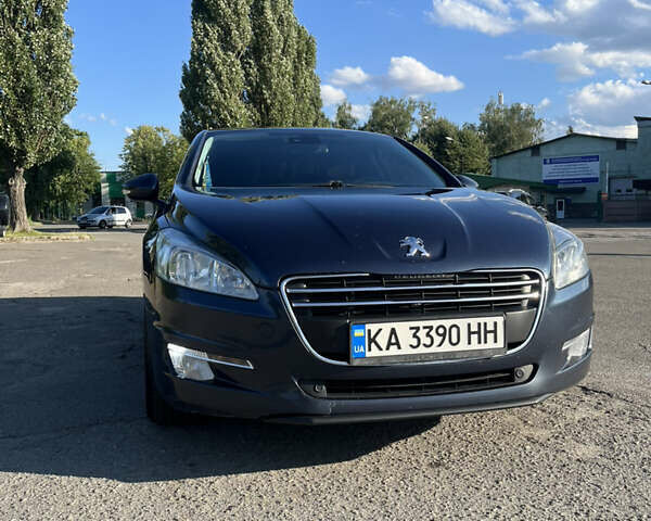 Синий Пежо 508, объемом двигателя 1.6 л и пробегом 232 тыс. км за 7500 $, фото 1 на Automoto.ua
