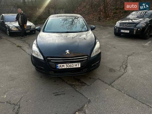 Синий Пежо 508, объемом двигателя 1.56 л и пробегом 263 тыс. км за 6200 $, фото 7 на Automoto.ua
