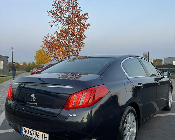 Синий Пежо 508, объемом двигателя 2 л и пробегом 220 тыс. км за 9000 $, фото 39 на Automoto.ua