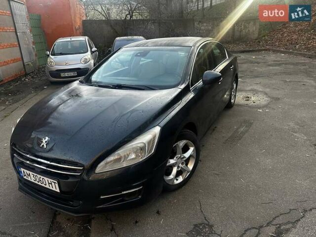 Синий Пежо 508, объемом двигателя 1.56 л и пробегом 263 тыс. км за 6200 $, фото 5 на Automoto.ua
