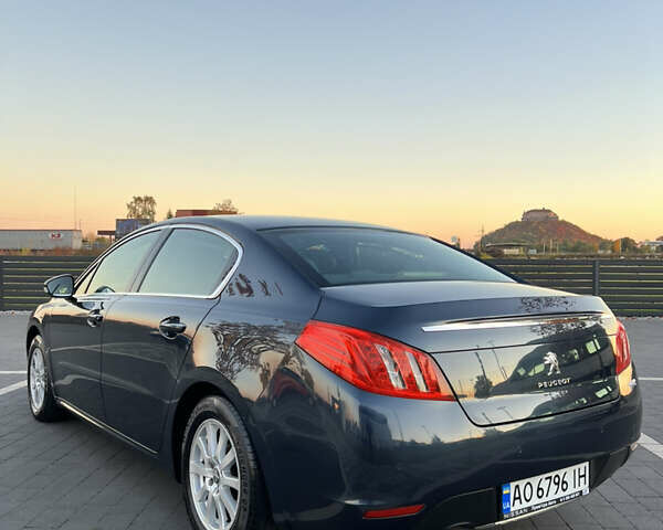 Синий Пежо 508, объемом двигателя 2 л и пробегом 220 тыс. км за 9000 $, фото 6 на Automoto.ua