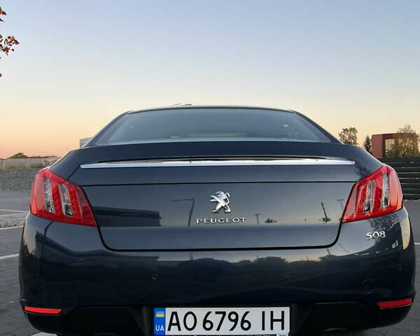 Синий Пежо 508, объемом двигателя 2 л и пробегом 220 тыс. км за 9000 $, фото 9 на Automoto.ua
