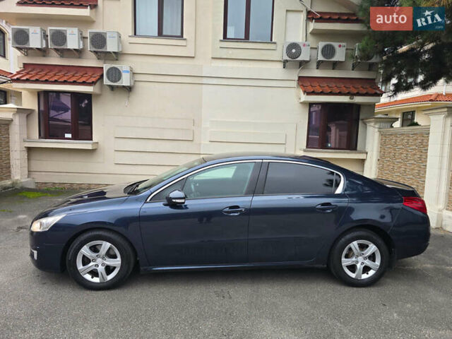 Синий Пежо 508, объемом двигателя 2 л и пробегом 274 тыс. км за 6900 $, фото 2 на Automoto.ua
