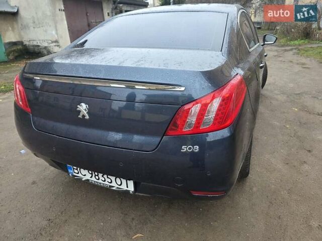 Синий Пежо 508, объемом двигателя 2 л и пробегом 199 тыс. км за 7500 $, фото 5 на Automoto.ua
