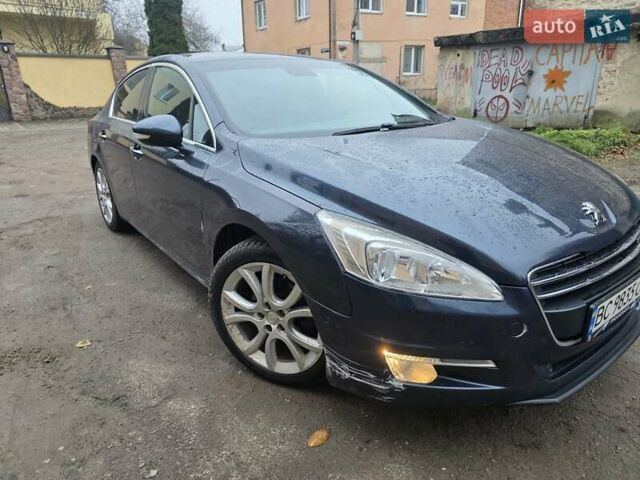 Синий Пежо 508, объемом двигателя 2 л и пробегом 199 тыс. км за 7500 $, фото 2 на Automoto.ua