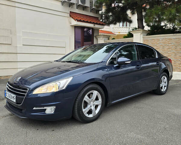 Синий Пежо 508, объемом двигателя 2 л и пробегом 274 тыс. км за 6900 $, фото 1 на Automoto.ua