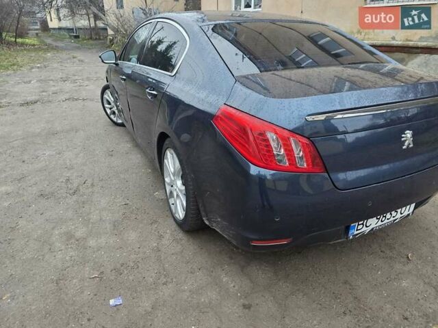 Синий Пежо 508, объемом двигателя 2 л и пробегом 199 тыс. км за 7500 $, фото 7 на Automoto.ua