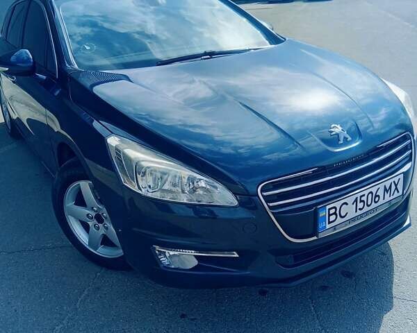 Синий Пежо 508, объемом двигателя 1.6 л и пробегом 302 тыс. км за 7800 $, фото 2 на Automoto.ua