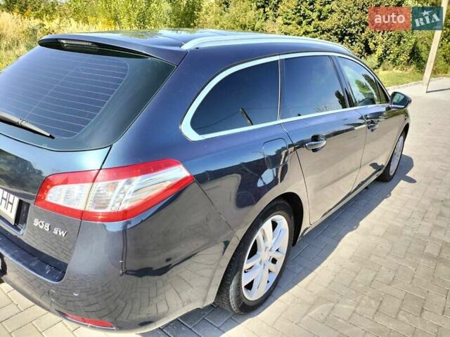 Синий Пежо 508, объемом двигателя 1.56 л и пробегом 221 тыс. км за 7700 $, фото 15 на Automoto.ua