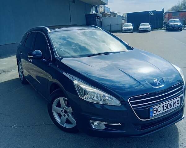 Синий Пежо 508, объемом двигателя 1.6 л и пробегом 302 тыс. км за 7800 $, фото 11 на Automoto.ua