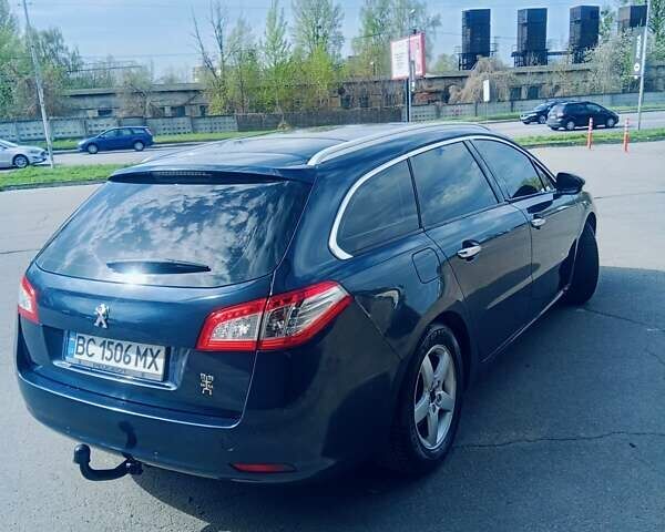 Синий Пежо 508, объемом двигателя 1.6 л и пробегом 302 тыс. км за 7800 $, фото 10 на Automoto.ua