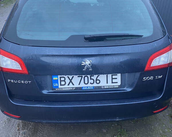 Синій Пежо 508, об'ємом двигуна 1.4 л та пробігом 200 тис. км за 8500 $, фото 2 на Automoto.ua