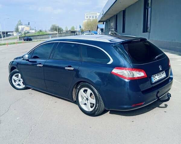 Синий Пежо 508, объемом двигателя 1.6 л и пробегом 302 тыс. км за 7800 $, фото 5 на Automoto.ua