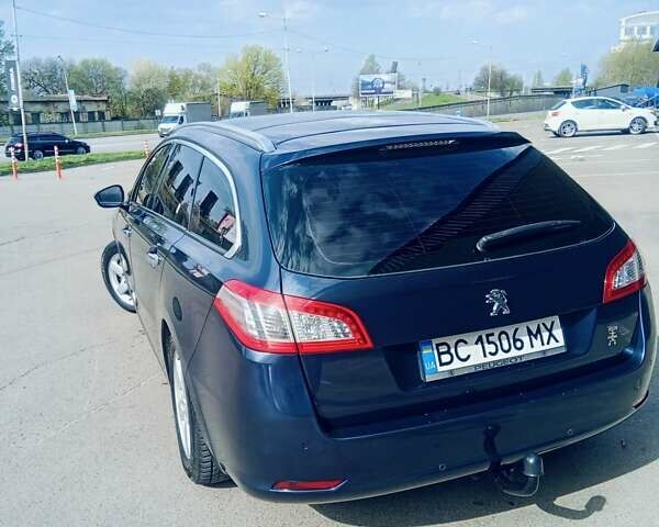 Синий Пежо 508, объемом двигателя 1.6 л и пробегом 302 тыс. км за 7800 $, фото 6 на Automoto.ua