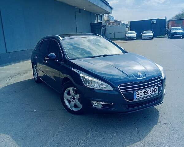 Синий Пежо 508, объемом двигателя 1.6 л и пробегом 302 тыс. км за 7800 $, фото 12 на Automoto.ua
