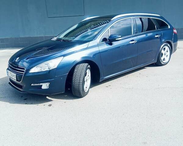 Синий Пежо 508, объемом двигателя 1.6 л и пробегом 302 тыс. км за 7800 $, фото 1 на Automoto.ua