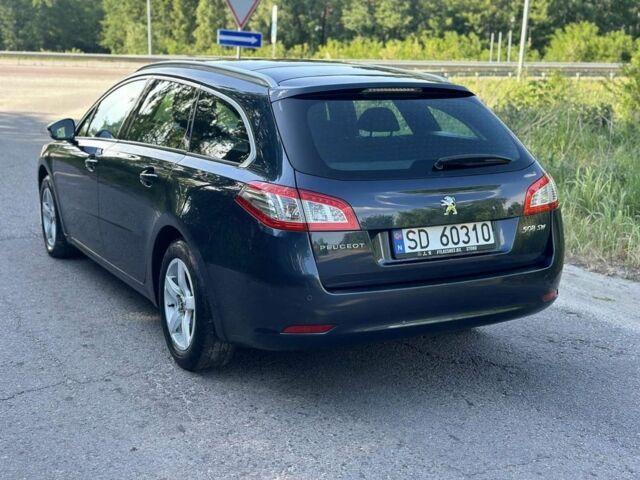 Синий Пежо 508, объемом двигателя 1.6 л и пробегом 223 тыс. км за 7700 $, фото 4 на Automoto.ua