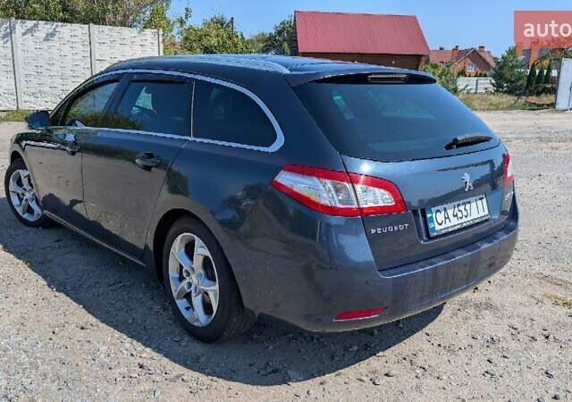 Синий Пежо 508, объемом двигателя 1.6 л и пробегом 168 тыс. км за 6900 $, фото 3 на Automoto.ua