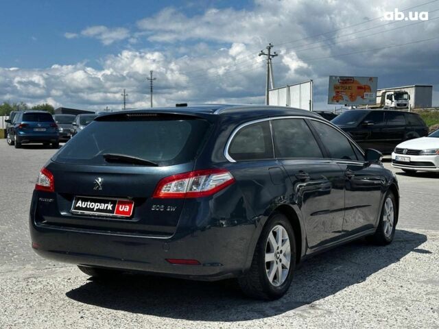 Синий Пежо 508, объемом двигателя 1.6 л и пробегом 196 тыс. км за 7990 $, фото 7 на Automoto.ua